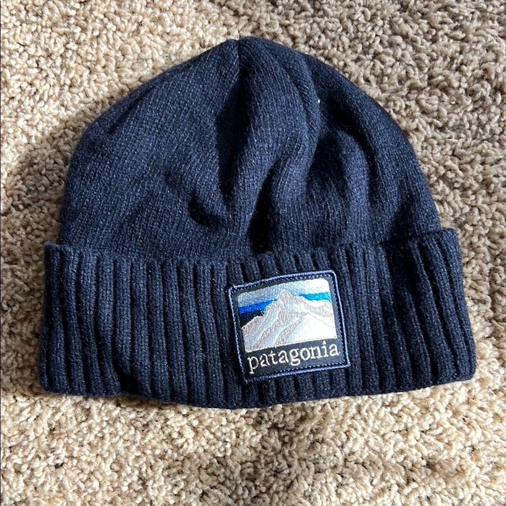 Patagonia Navy Beanie